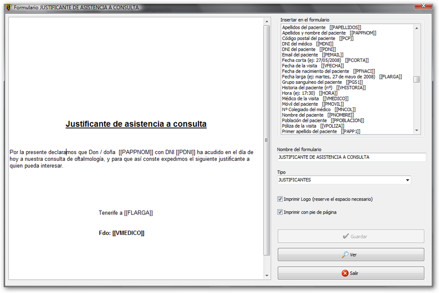 Editar un formulario